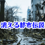 消えた街角の商店街【消えた空間・都市伝説シリーズ01】現代の街から“一瞬で消える空間”の怪異とは？消えた街角の商店街 都市伝説