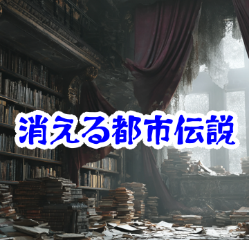 無くなった図書館の閲覧室｜消えた空間と書棚改変の怪奇現象【都市伝説シリーズ17】消えた図書館の閲覧室の都市伝説