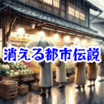 商店街から消えた八百屋｜記憶と記録が食い違う不可解な都市伝説