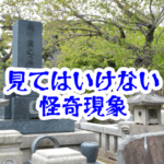 名前を見てはいけない墓石｜自分の名を見つけた人から消えていく怪異【人が見てはいけないモノ現象シリーズ19】名前を見てはいけない墓石