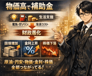 原油高・円安・物価上昇はなぜ連動する?補助金・金利・株価までつながる日本経済の仕組み