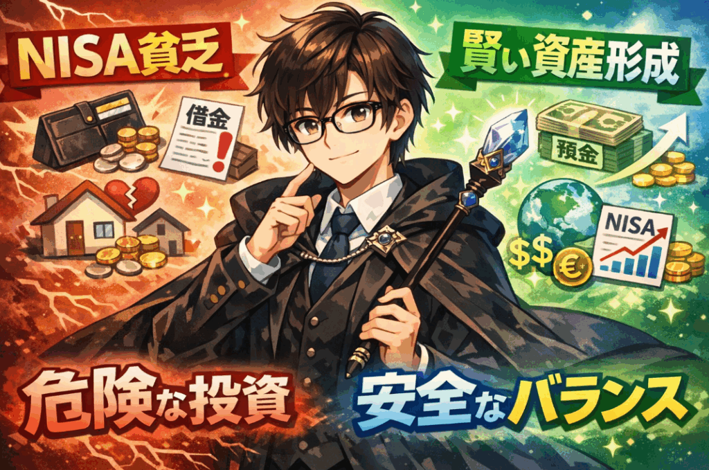 NISA貧乏とは?投資しすぎで生活が苦しくなる理由と無理のない資産形成の考え方_NISA貧乏は投資しすぎた生活苦?