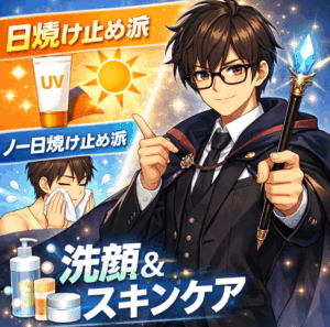 日焼け止めは使うべき?メンズの正解と使わない場合の肌ケア・洗顔・スキンケアまで徹底解説
