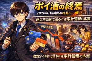 ポイ活はやめた方がいい？ポイント経済圏の終焉と還元率に振り回されない家計管理の本質