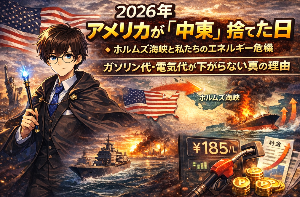 ホルムズ海峡の通行料でなぜガソリン代と電気代が上がる?エネルギー価格が下がらない本当の理由をわかりやすく解説