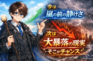 新NISAで暴落が来たらどうする?含み損に耐える考え方と安く買う仕組みを徹底解説