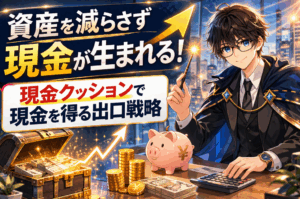 資産を減らさず現金を生む方法とは？現金クッションと出口戦略の考え方をわかりやすく解説