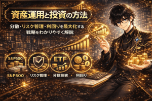 資産運用と投資の方法|分散・リスク管理・利回りを最大化する戦略をわかりやすく解説