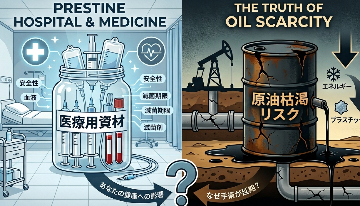 原油不足で医療資材はどうなる？注射器・点滴袋・手術への影響をわかりやすく解説