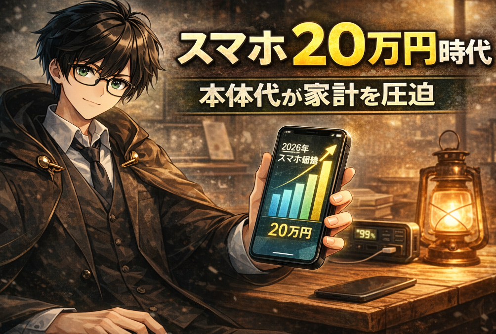 スマホが高すぎる理由とは？2026年のiPhone値上げと損しない買い替え・維持の対策を徹底解説