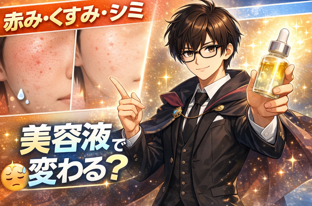 美容液は本当に効果ある？赤み・くすみ・シミへの違いと正しい使い方をわかりやすく解説